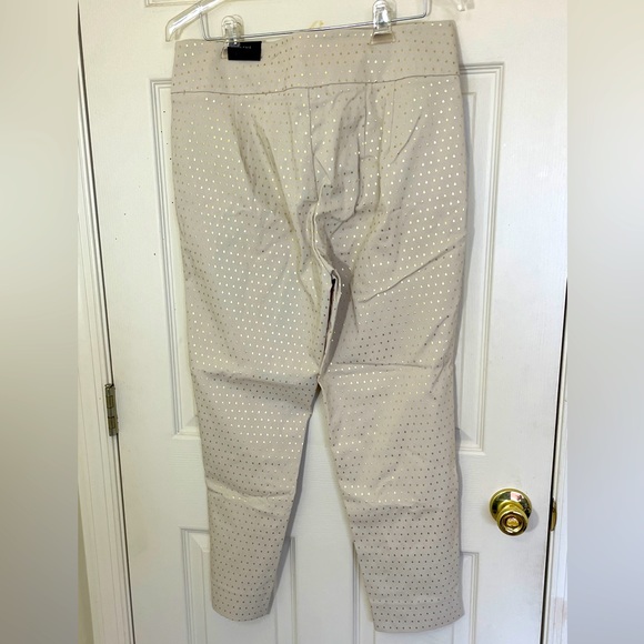 NWT Lane Bryant Golden Polka Dots Pant Size 14 - Picture 4 of 9